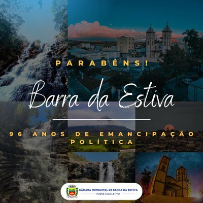 Parabéns Barra da Estiva