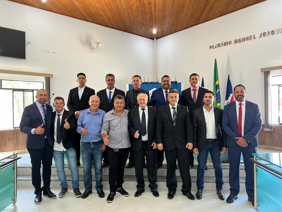 Posse dos Vereadores e eleição e posse da Mesa Diretora 2025-2026