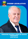 Vereador Antônio Lopes de Araújo eleito Presidente da Câmara Municipal para o biênio 2025-2026